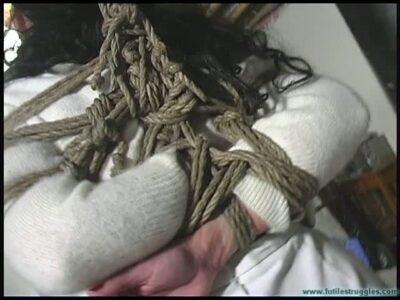FutileStruggles – Trying Out Some New Bondage Techniques on JJ Plush 2.mp4