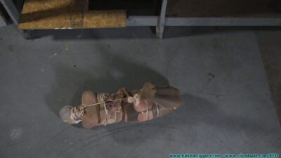 FutileStruggles – Snooty Sales Lady Bound with Pantyhose and Pied 3.mp4