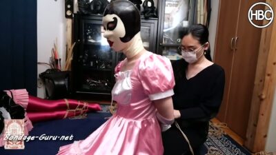 HBC Mistress Hinako – PVC maid and Crossdressing Tickle Fight Part 2.mp4